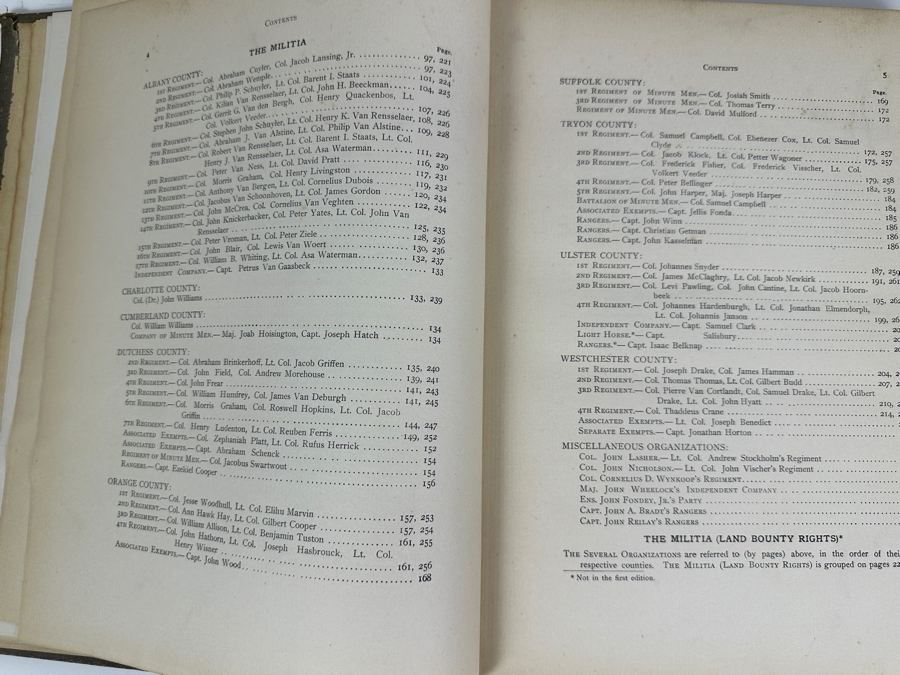 Antique 1898 Second Edition Hardcover Book New York In The Revolution As Colony And State By James A. Roberts - Details The Role Of New York In The American Revolutionary War [Photo 14]