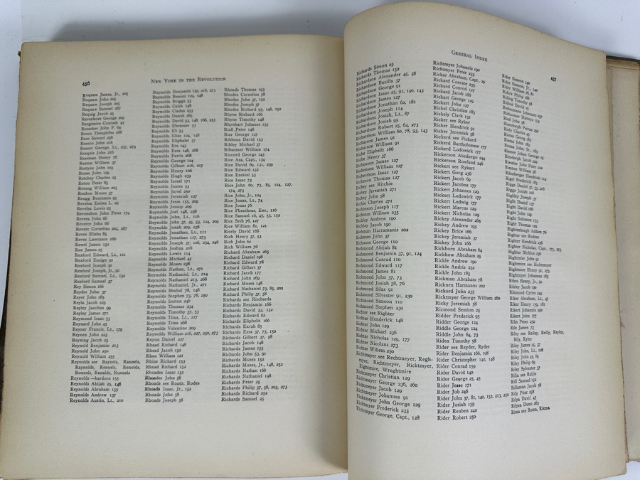 Antique 1898 Second Edition Hardcover Book New York In The Revolution As Colony And State By James A. Roberts - Details The Role Of New York In The American Revolutionary War [Photo 19]