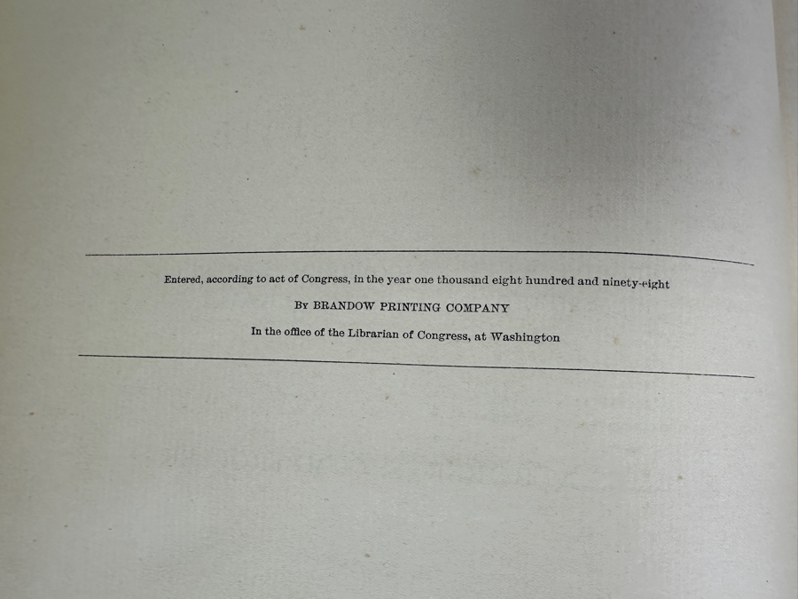 Antique 1898 Second Edition Hardcover Book New York In The Revolution As Colony And State By James A. Roberts - Details The Role Of New York In The American Revolutionary War [Photo 8]