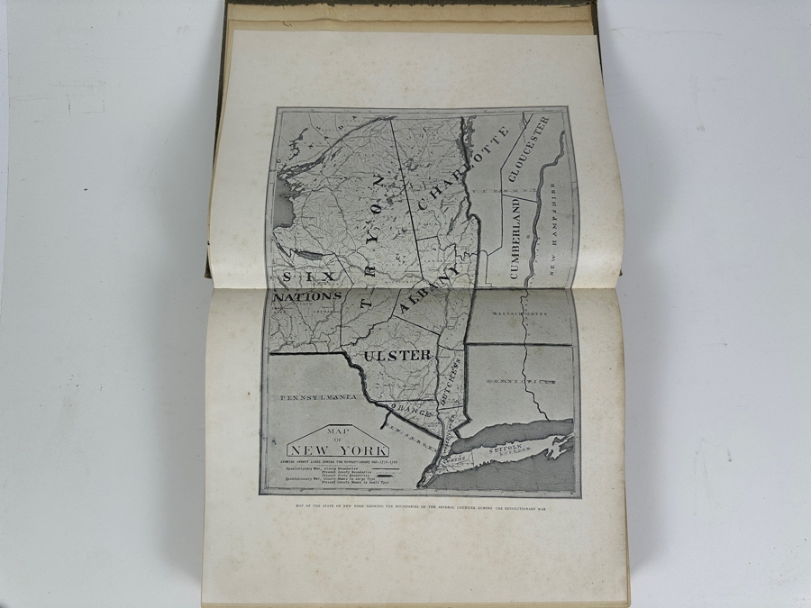 Antique 1898 Second Edition Hardcover Book New York In The Revolution As Colony And State By James A. Roberts - Details The Role Of New York In The American Revolutionary War [Photo 3]