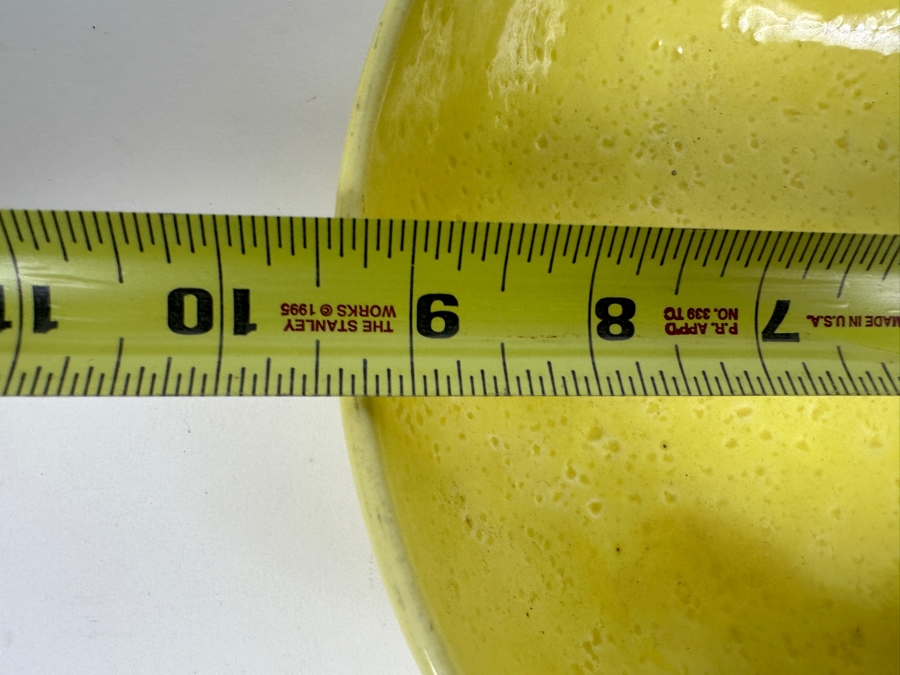 Poppytrail California Pottery Lemon Bowl 10.5 X 11 X 3H [Photo 5]