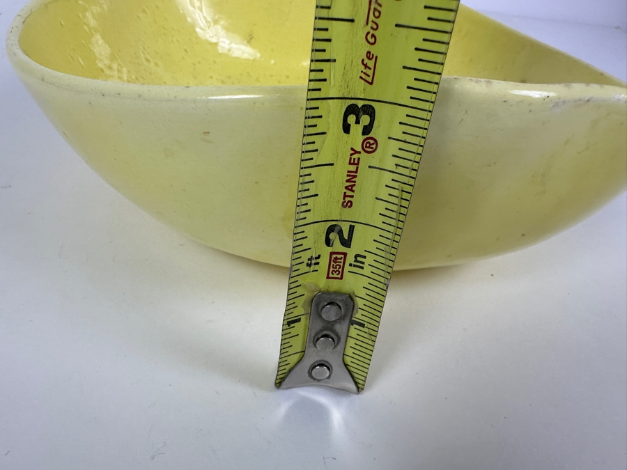 Poppytrail California Pottery Lemon Bowl 10.5 X 11 X 3H [Photo 7]