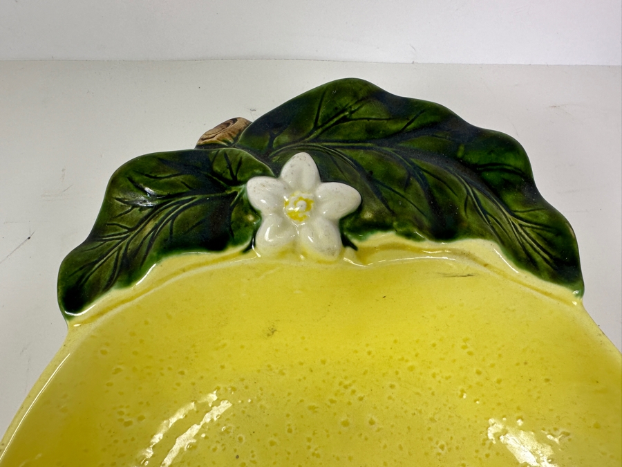 Poppytrail California Pottery Lemon Bowl 10.5 X 11 X 3H [Photo 2]