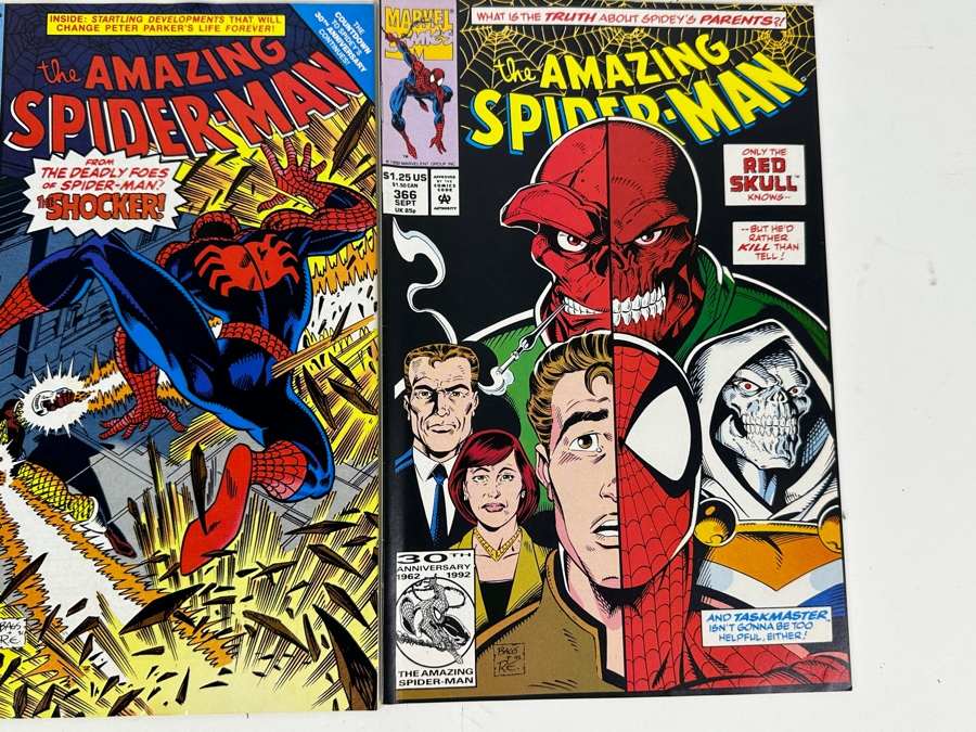 Six Vintage Marvel The Amazing Spider-Man Comic Books [Photo 7]