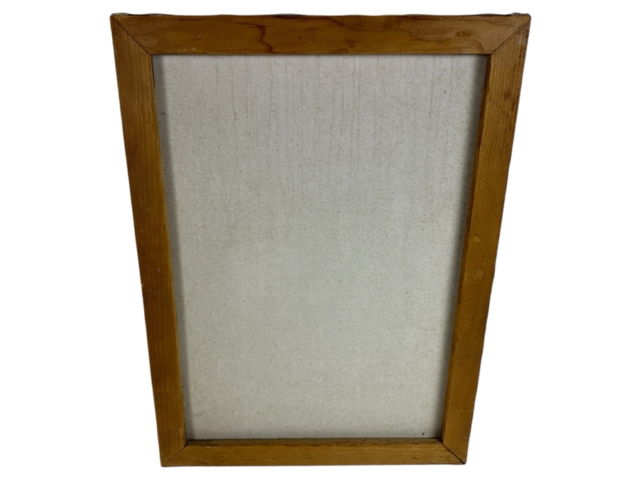 Original Gerry Kirk Native American Portrait Oil Painting On Canvas Signed Lower Right 18 X 24 [Photo 9]