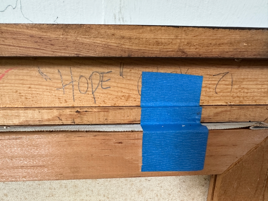 Original Gerry Kirk Oil Painting On Canvas Signed Lower Right 1971 18 X 14 [Photo 9]