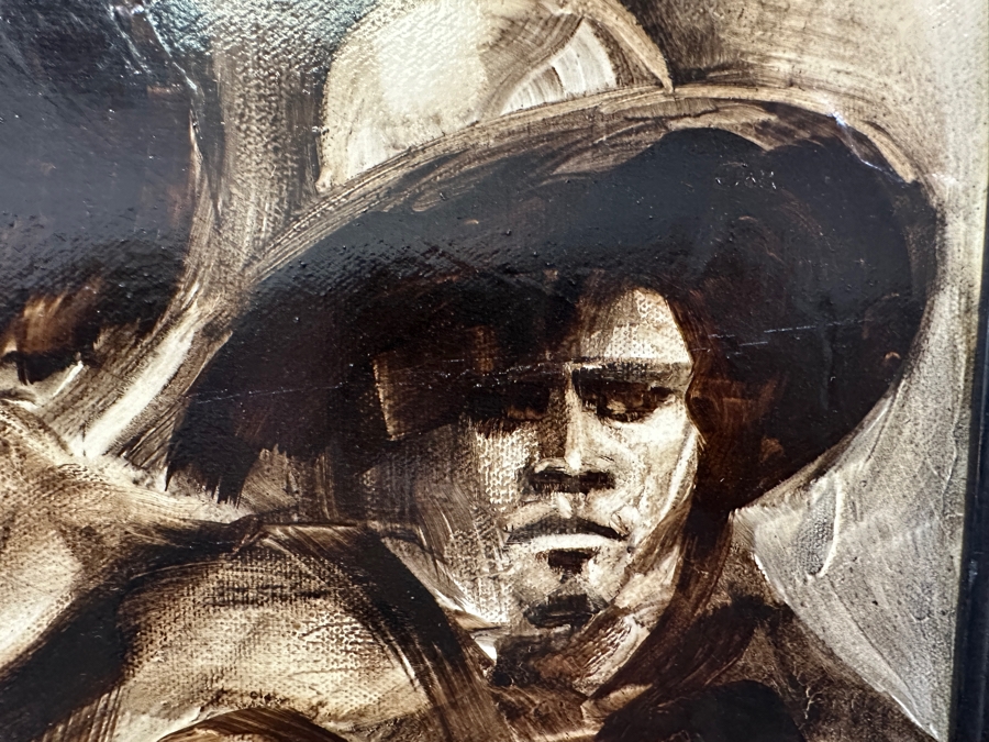 Original Gerry Kirk Oil Painting On Canvas Signed Lower Right 1971 18 X 14 [Photo 5]