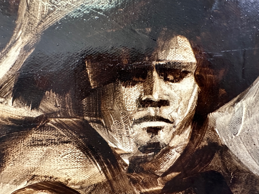 Original Gerry Kirk Oil Painting On Canvas Signed Lower Right 1971 18 X 14 [Photo 6]