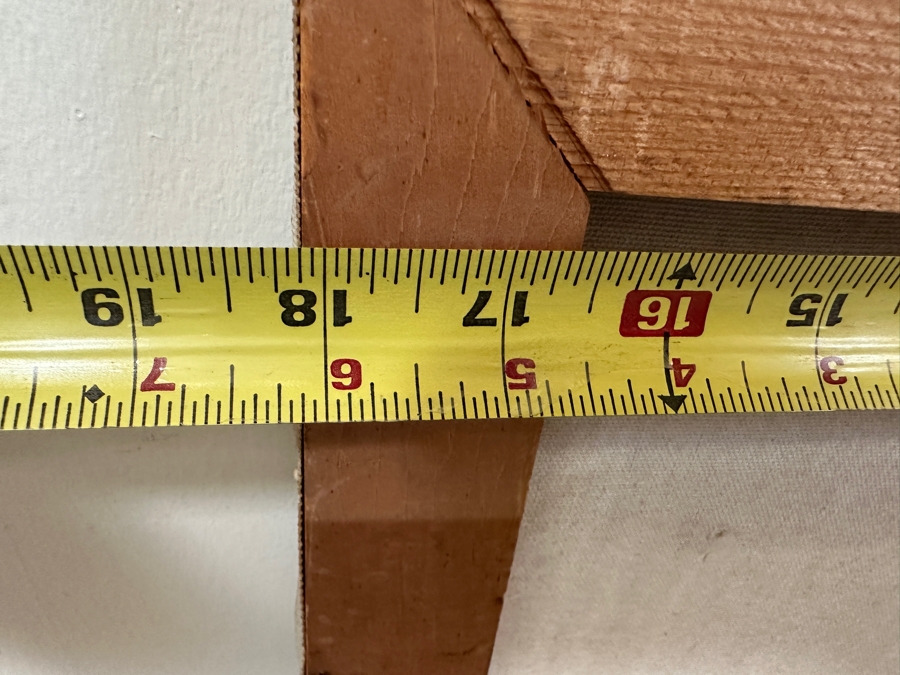 Original Gerry Kirk Abstract Expressionist Portrait Oil Painting On Canvas Unsigned 18 X 24 [Photo 9]