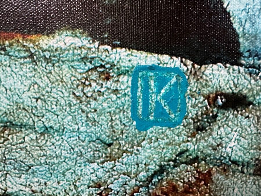 Hand Signed Gerry Kirk Giclee Print On Canvas Signed Lower Right 24 X 16 [Photo 4]