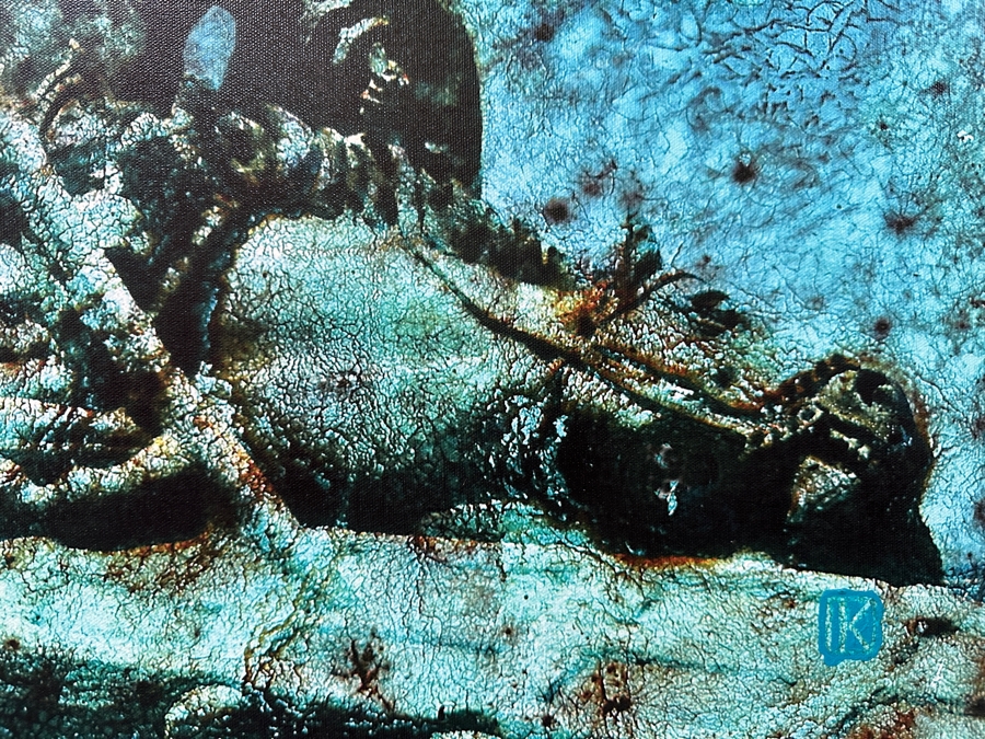 Hand Signed Gerry Kirk Giclee Print On Canvas Signed Lower Right 24 X 16 [Photo 3]