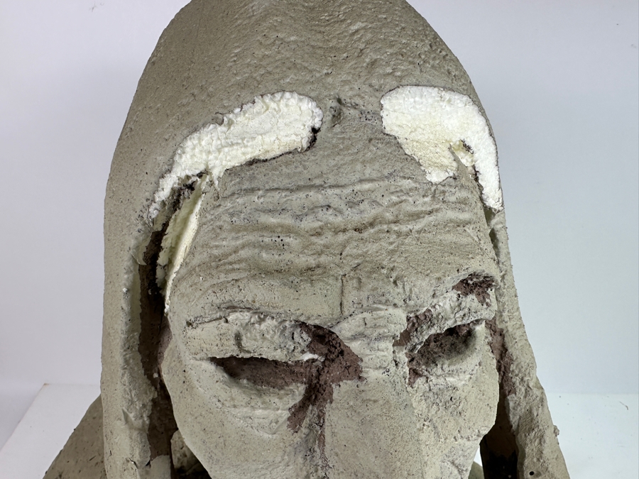 Original Gerry Kirk Large Foam Sculpture Of Native American 31W X 16D X 23H [Photo 4]