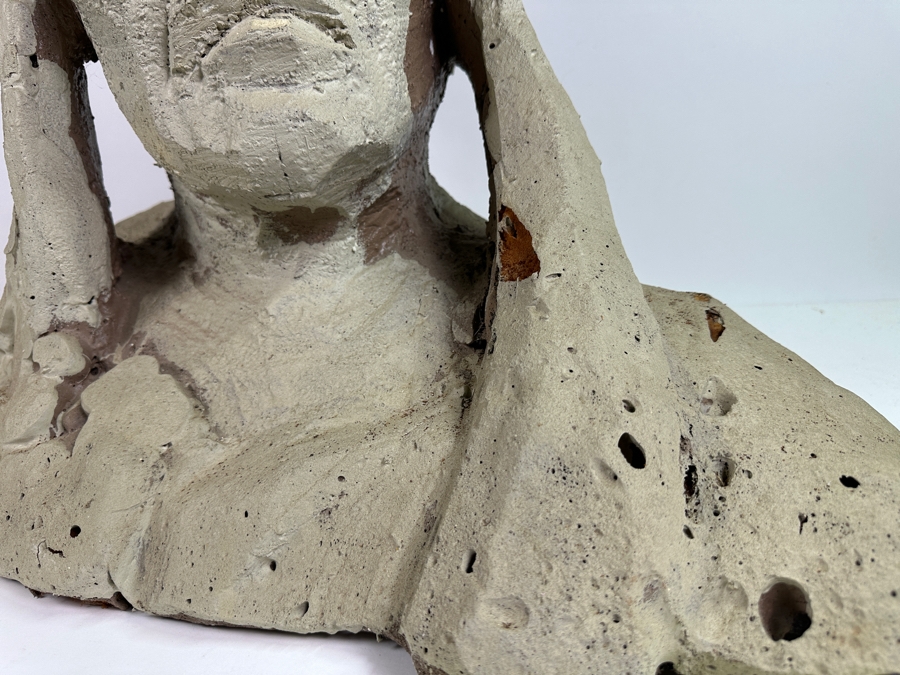 Original Gerry Kirk Large Foam Sculpture Of Native American 31W X 16D X 23H [Photo 6]