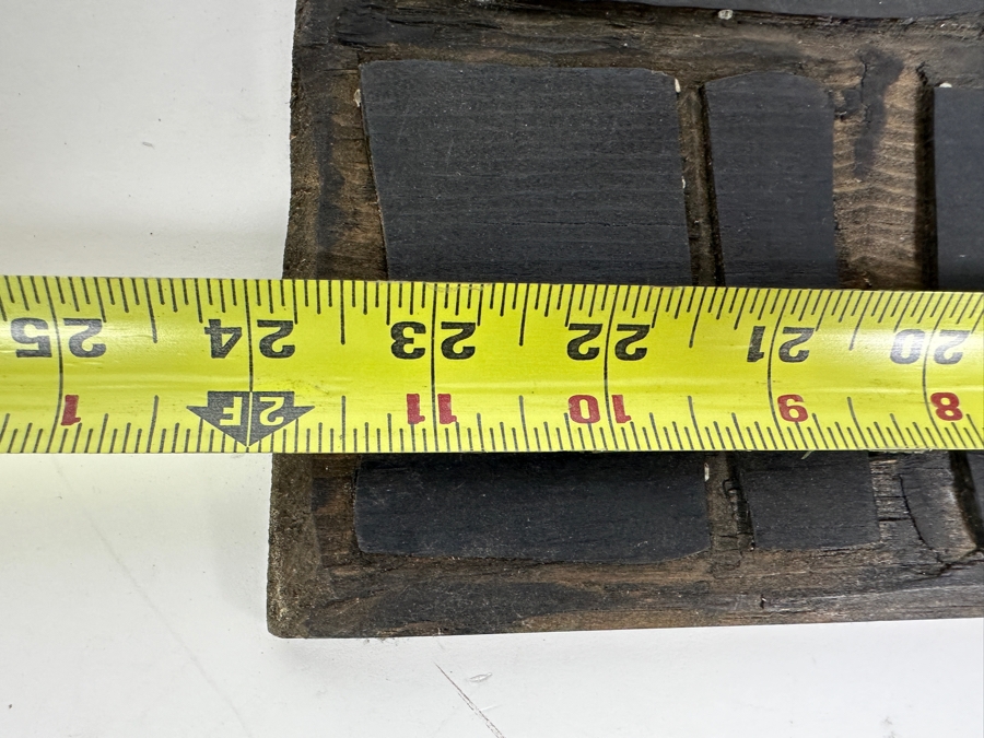 Vintage 1963 Gerry Kirk Hand Signed Woodblock Print Signed (Gerhardt Yagle - Name He Used Early In His Career) 13.5 X 9 With The Original Hand Carved Woodblock That Produced the Print - Carved On Both Sides Of The Woodblock 24 X 9.5 - See Photos [Photo 20]