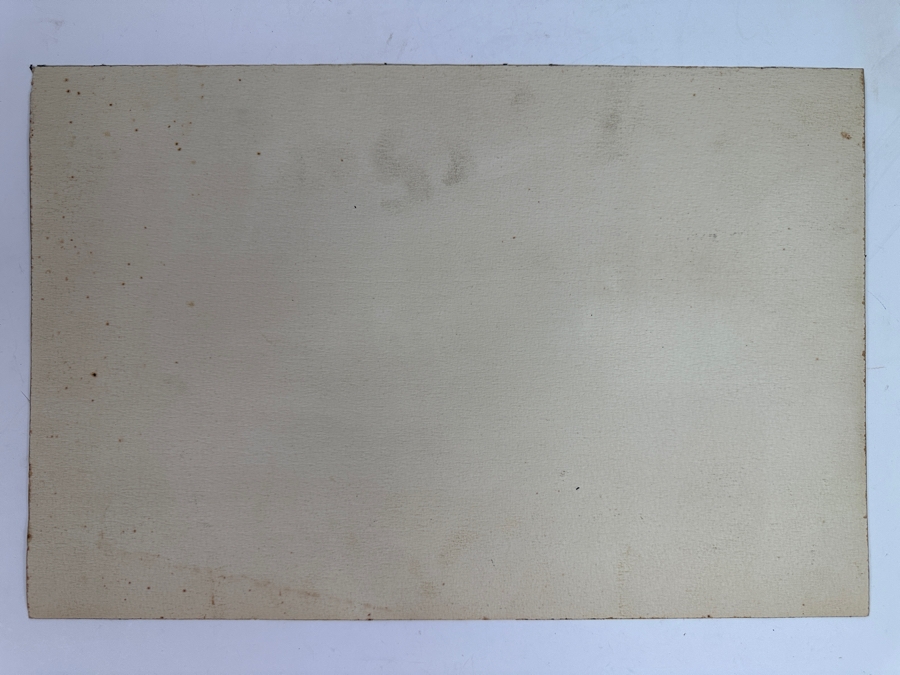 Original Gerry Kirk Watercolor Painting On Paper Signed Lower Right 18 X 12 [Photo 6]