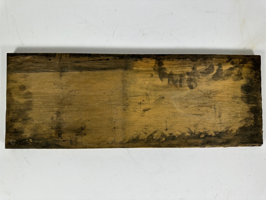 Original Gerry Kirk Hand Carved Woodblock (One-Sided) Used To Make Woodblock Prints 21 X 8 [Photo 8]