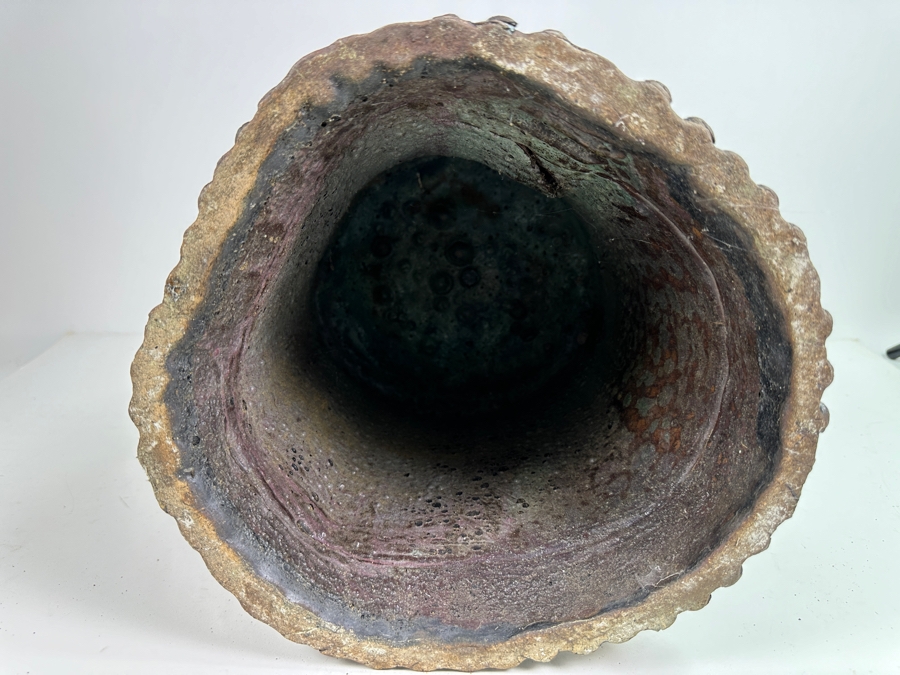 Original Gerry Kirk Art Pottery Sculpture Signed 11W X 10.5D X 21.5H [Photo 16]