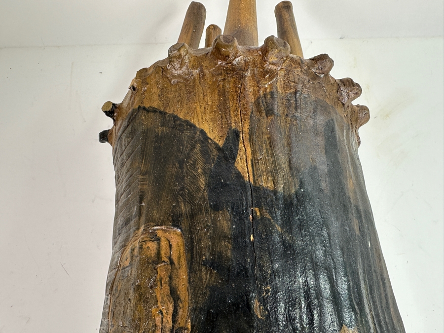 Original Gerry Kirk Art Pottery Sculpture Signed 11W X 10.5D X 21.5H [Photo 19]