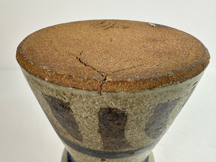 Original Gerry Kirk Art Pottery Vase Signed 10H [Photo 5]