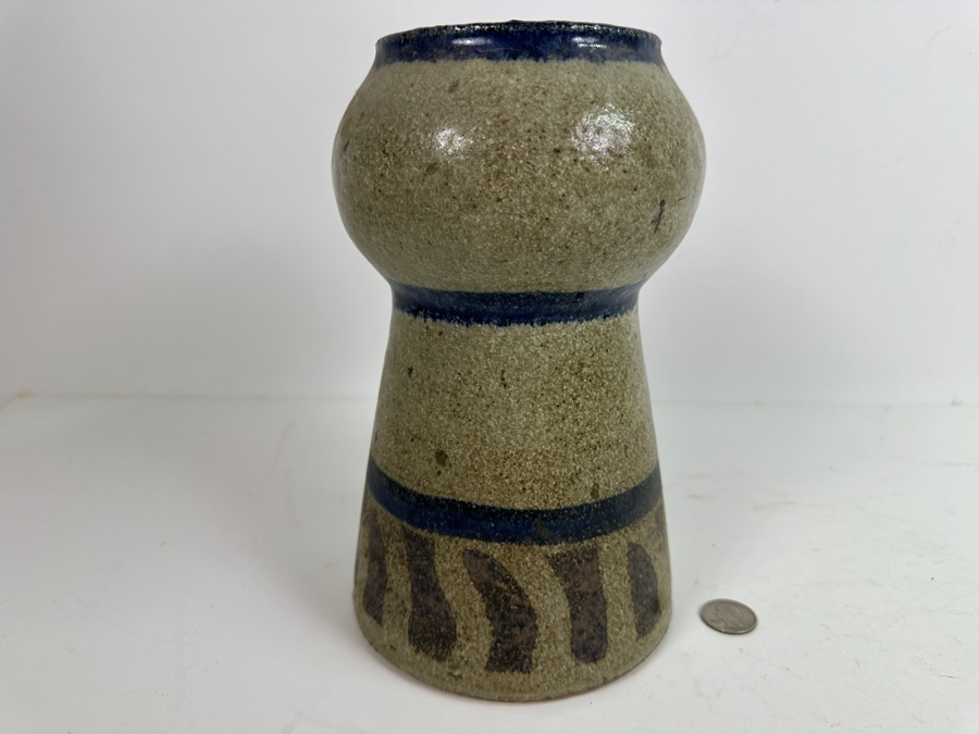 Original Gerry Kirk Art Pottery Vase Signed 10H [Photo 4]