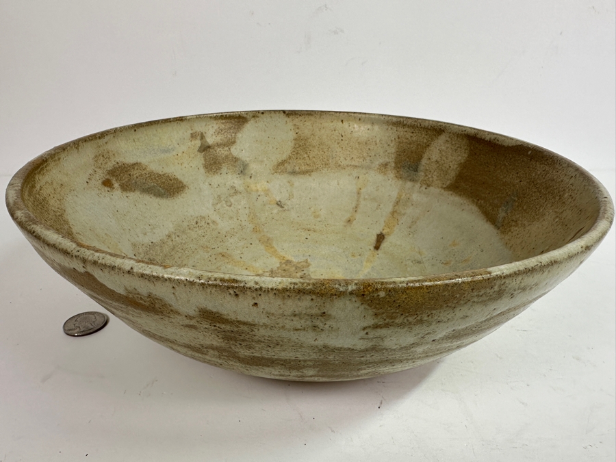 Original Gerry Kirk Art Pottery Bowl Signed 11W X 3.5H [Photo 2]