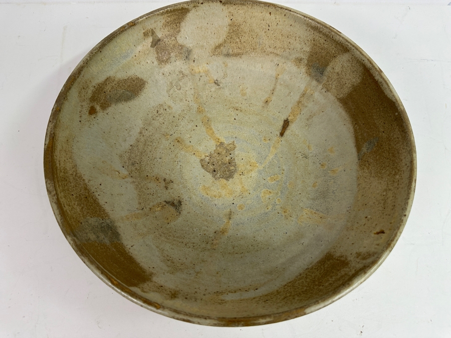 Original Gerry Kirk Art Pottery Bowl Signed 11W X 3.5H [Photo 4]