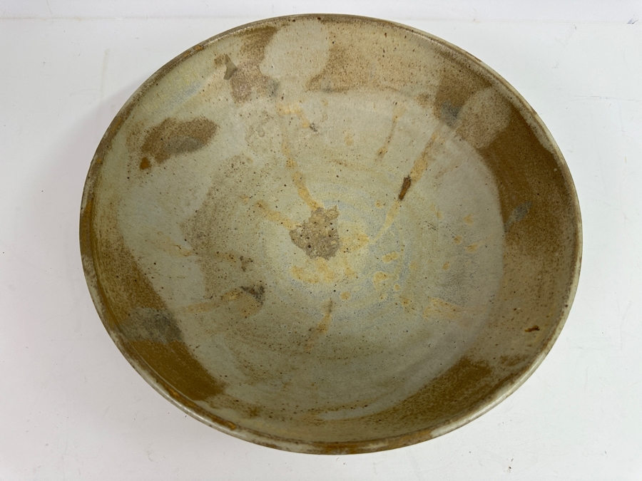 Original Gerry Kirk Art Pottery Bowl Signed 11W X 3.5H [Photo 5]