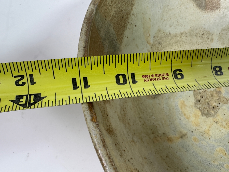 Original Gerry Kirk Art Pottery Bowl Signed 11W X 3.5H [Photo 10]