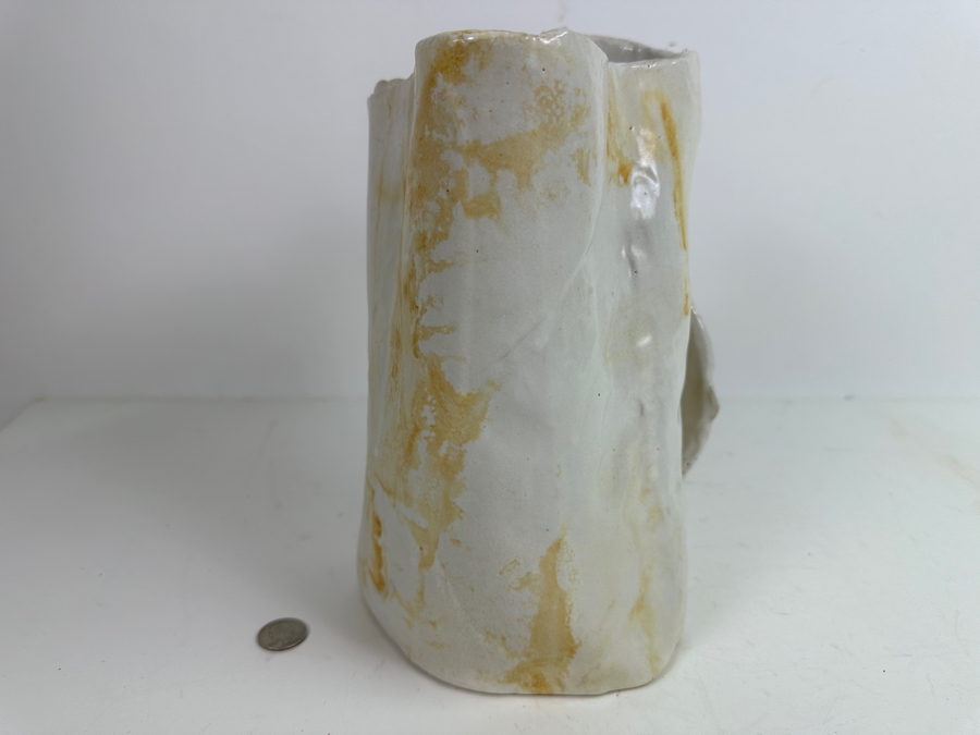 Original Gerry Kirk Art Pottery Sculpture Signed 7W X 11.5H [Photo 8]