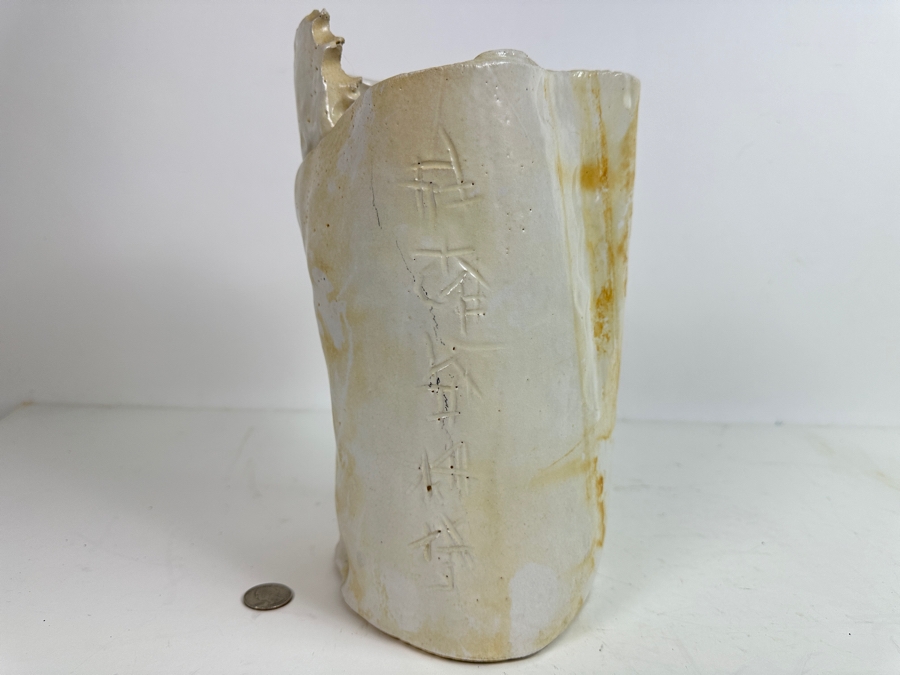 Original Gerry Kirk Art Pottery Sculpture Signed 7W X 11.5H [Photo 4]
