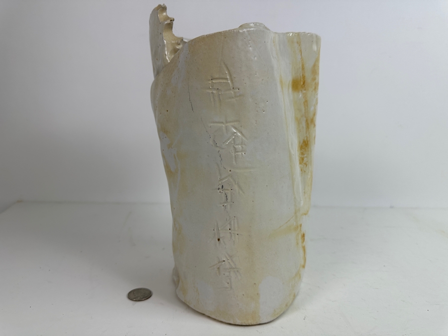 Original Gerry Kirk Art Pottery Sculpture Signed 7W X 11.5H [Photo 3]