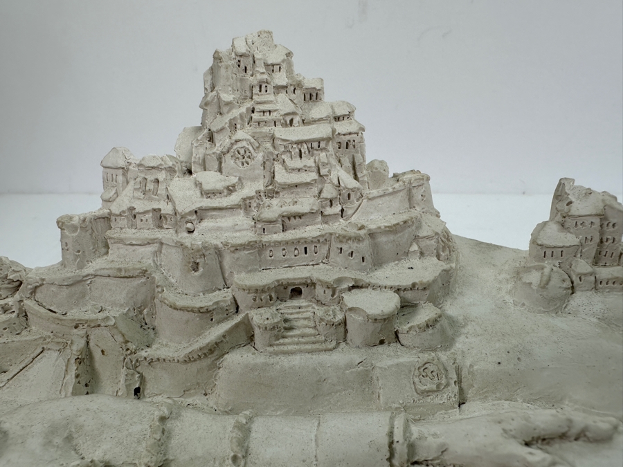 Original Gerry Kirk Model Sculpture Of Gulliver's Castle Titled 'Gulliver In Sand Sherkston Shores 1989' Signed 13W X 9D X 5H [Photo 9]
