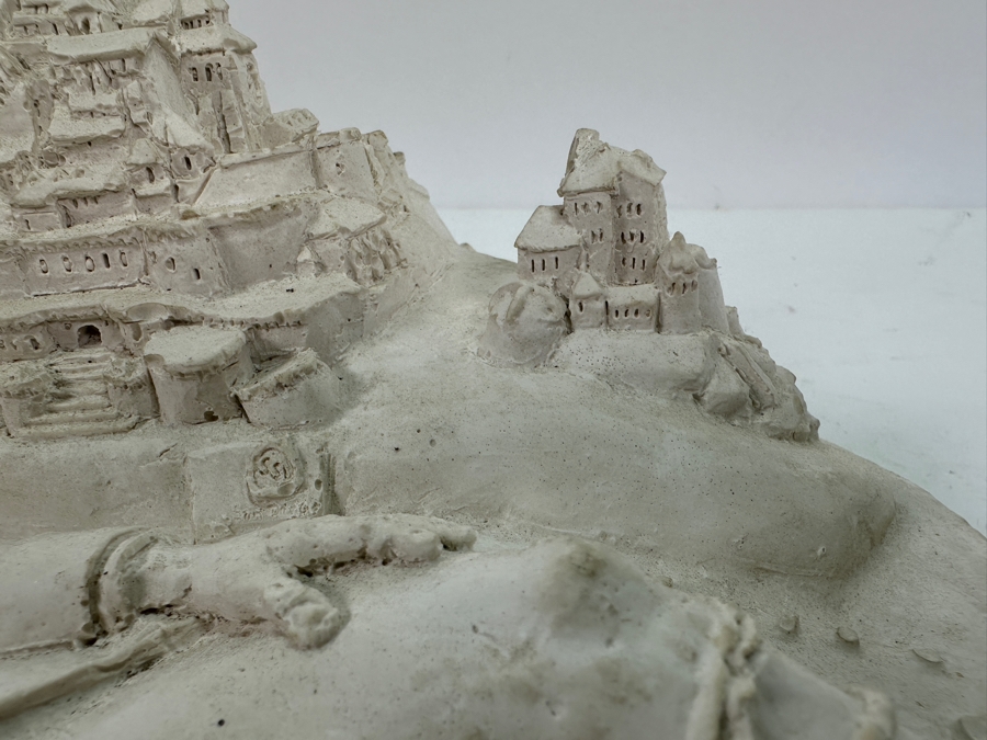 Original Gerry Kirk Model Sculpture Of Gulliver's Castle Titled 'Gulliver In Sand Sherkston Shores 1989' Signed 13W X 9D X 5H [Photo 10]