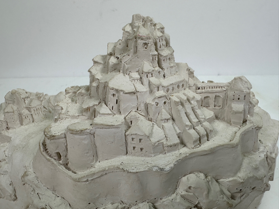 Original Gerry Kirk Model Sculpture Of Gulliver's Castle Titled 'Gulliver In Sand Sherkston Shores 1989' Signed 13W X 9D X 5H [Photo 14]