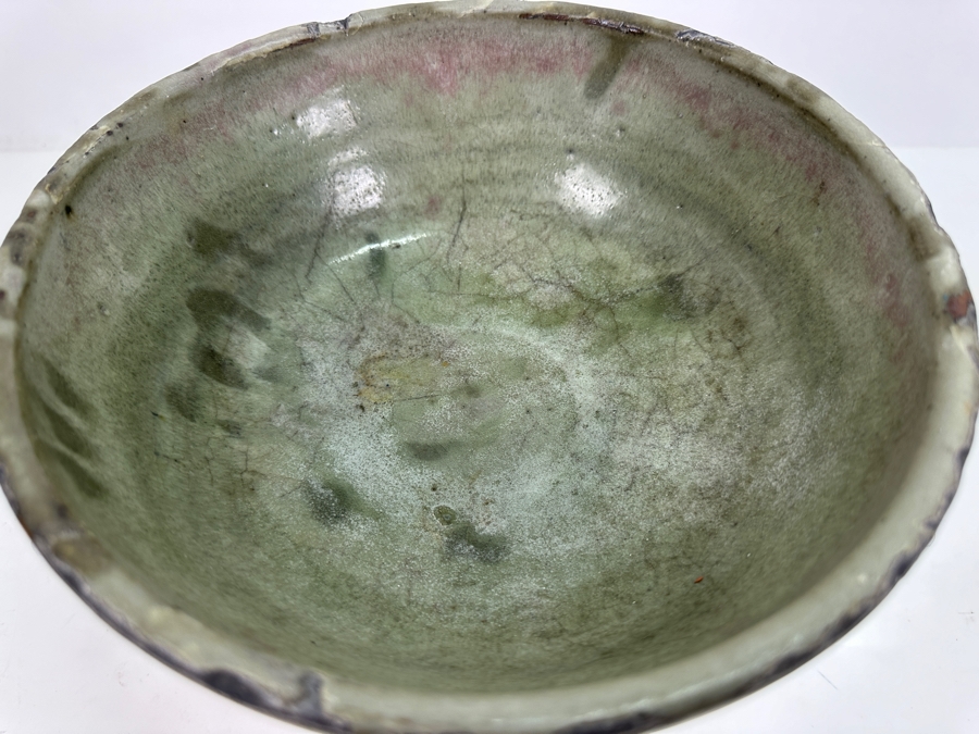 Original Gerry Kirk Art Pottery Bowl Signed 9.5W X 3.75H [Photo 10]