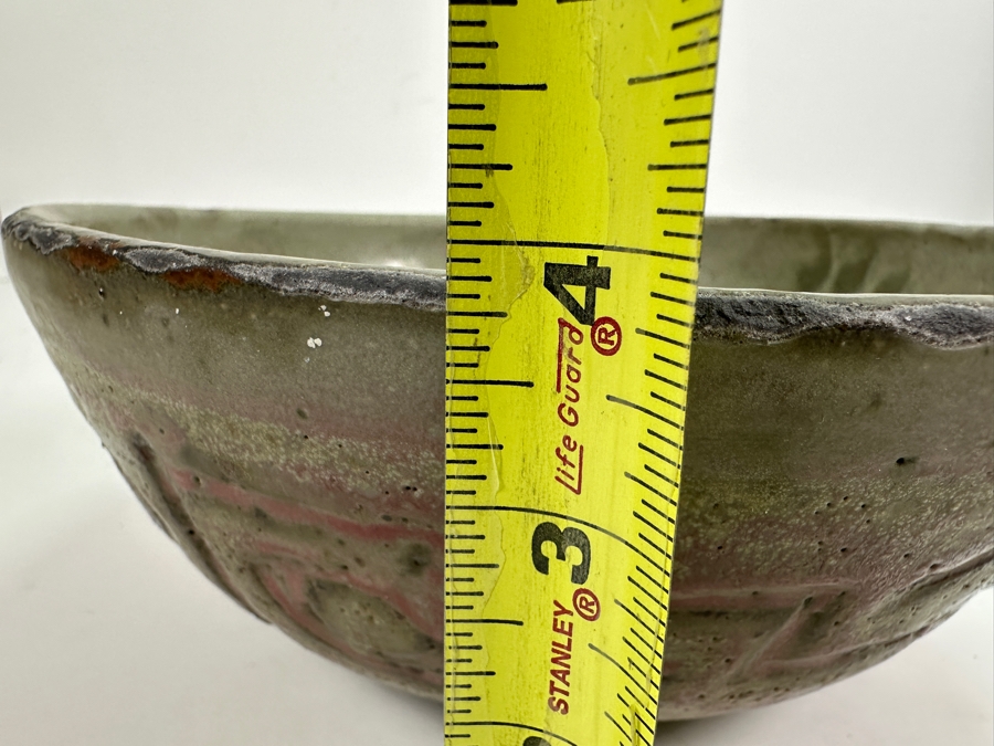Original Gerry Kirk Art Pottery Bowl Signed 9.5W X 3.75H [Photo 14]