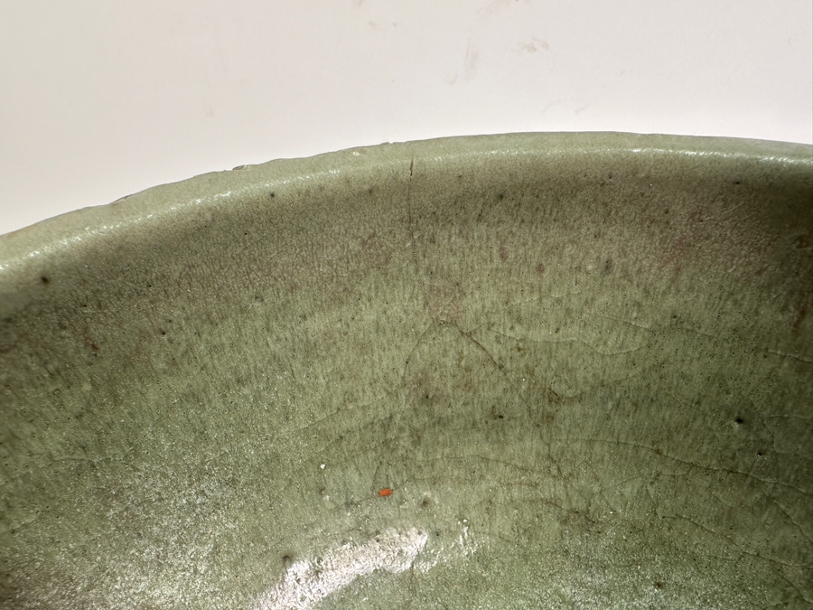 Original Gerry Kirk Art Pottery Bowl Signed 9.5W X 3.75H [Photo 6]