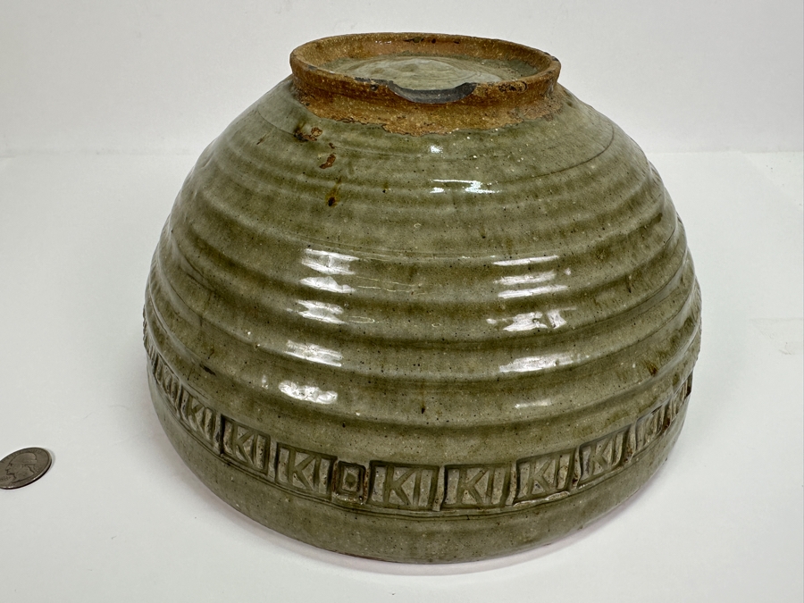 Original Gerry Kirk Art Pottery Bowl Signed 11.5W X 6H [Photo 8]