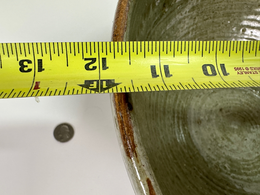 Original Gerry Kirk Art Pottery Bowl Signed 11.5W X 6H [Photo 11]