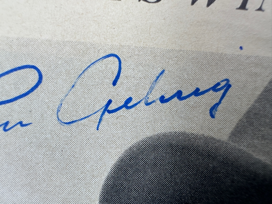 Autographed Lou Gehrig 1938 Life Magazine Page 10.5 X 14 [Photo 5]