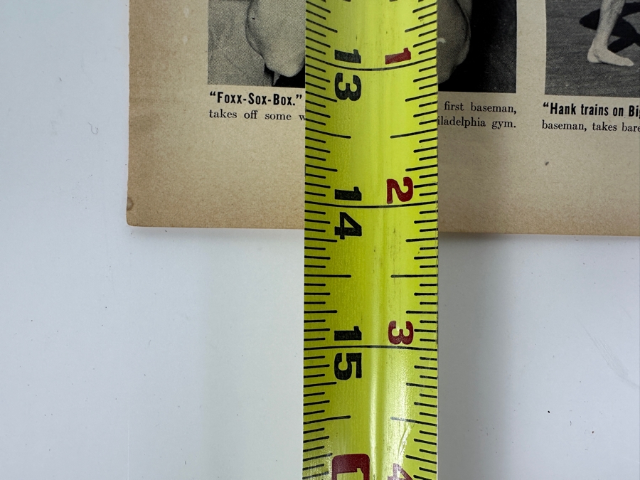 Autographed Lou Gehrig 1938 Life Magazine Page 10.5 X 14 [Photo 8]