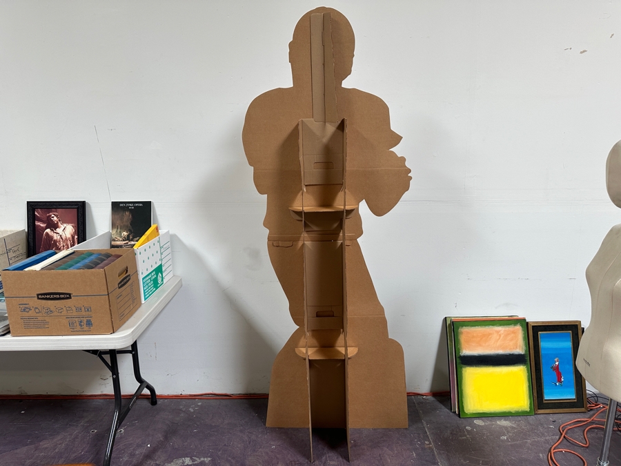 New In Box Vintage 1996 Upper Deck Life Size Dan Marino Miami Dolphins NFL Quarterback Cardboard Standee [Photo 7]