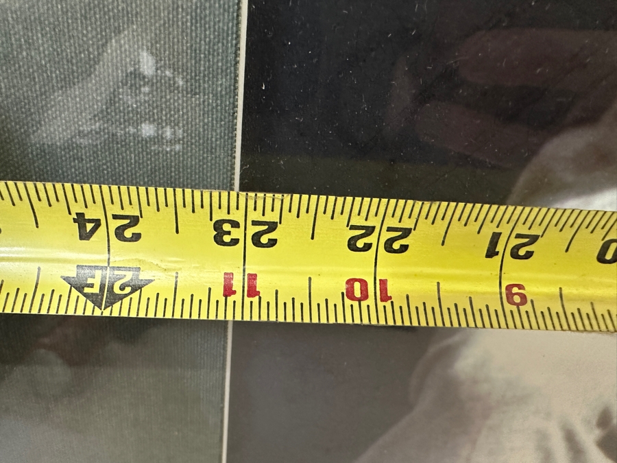 Ted Williams & Babe Ruth Color Photograph Autographed By Ted Williams With Green Diamond Sports Certificate Of Authenticity 20 X 24 Framed 34 X 30 [Photo 9]