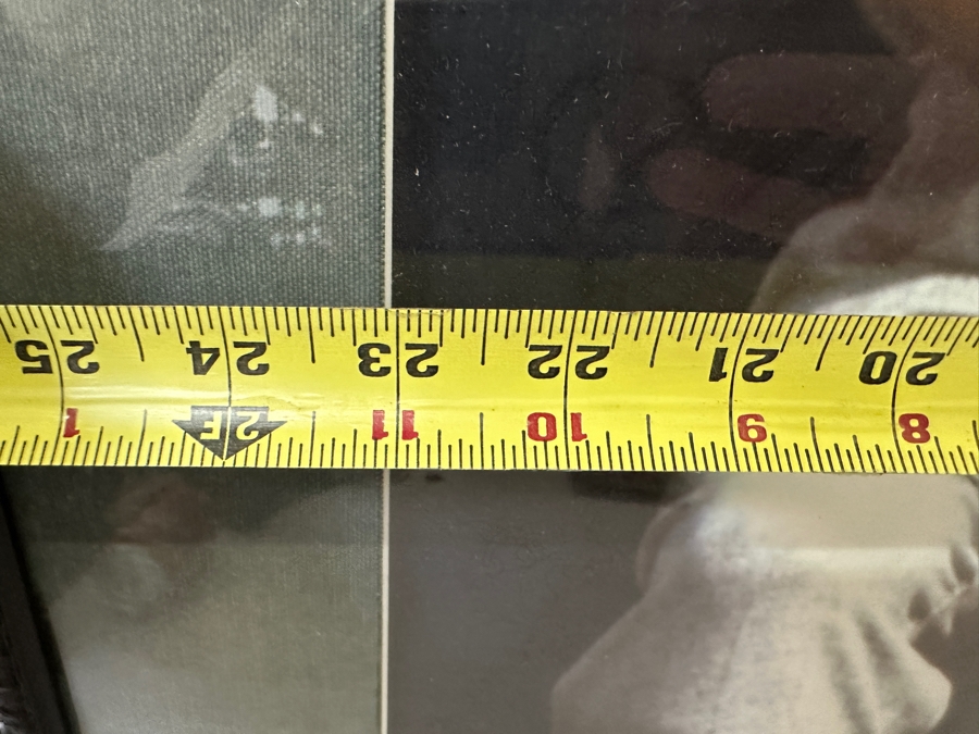 Ted Williams & Babe Ruth Color Photograph Autographed By Ted Williams With Green Diamond Sports Certificate Of Authenticity 20 X 24 Framed 34 X 30 [Photo 10]