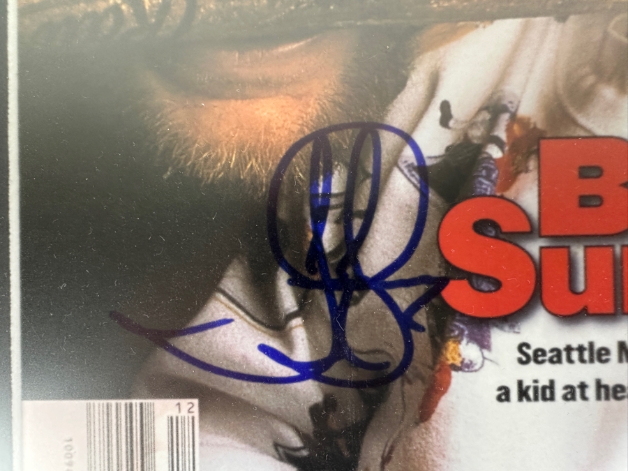 Upper Deck Authenticated Jay Buhner Autographed Seattle Mariners MLB Baseball Sports Illustrated Cover Framed 12 X 15 [Photo 3]