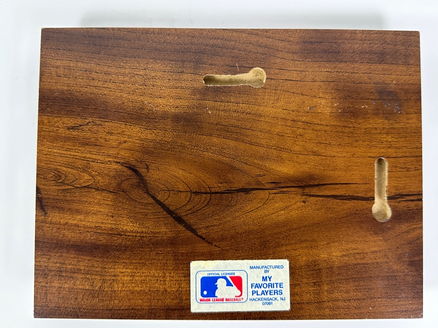 Mickey Mantle Autographed Color Photo Plaque Officially Licensed MLB By My Favorite Players 8 X 6 [Photo 7]