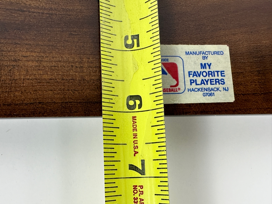 Mickey Mantle Autographed Color Photo Plaque Officially Licensed MLB By My Favorite Players 8 X 6 [Photo 9]