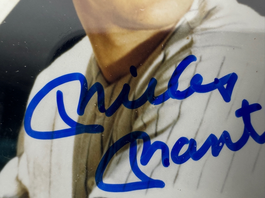 Mickey Mantle Autographed Color Photo Plaque Officially Licensed MLB By My Favorite Players 8 X 6 [Photo 5]