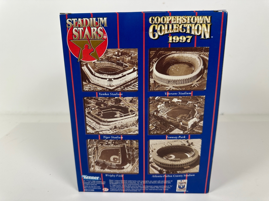 Kenner Starting Lineup Stadium Stars Mickey Mantle Cooperstown Collection Figurine In Original Box 1996 [Photo 5]