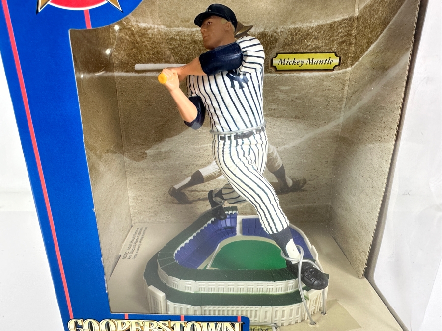 Kenner Starting Lineup Stadium Stars Mickey Mantle Cooperstown Collection Figurine In Original Box 1996 [Photo 2]